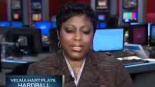 VELMA HART PLAYS HARDBALL- I AM A REALIST